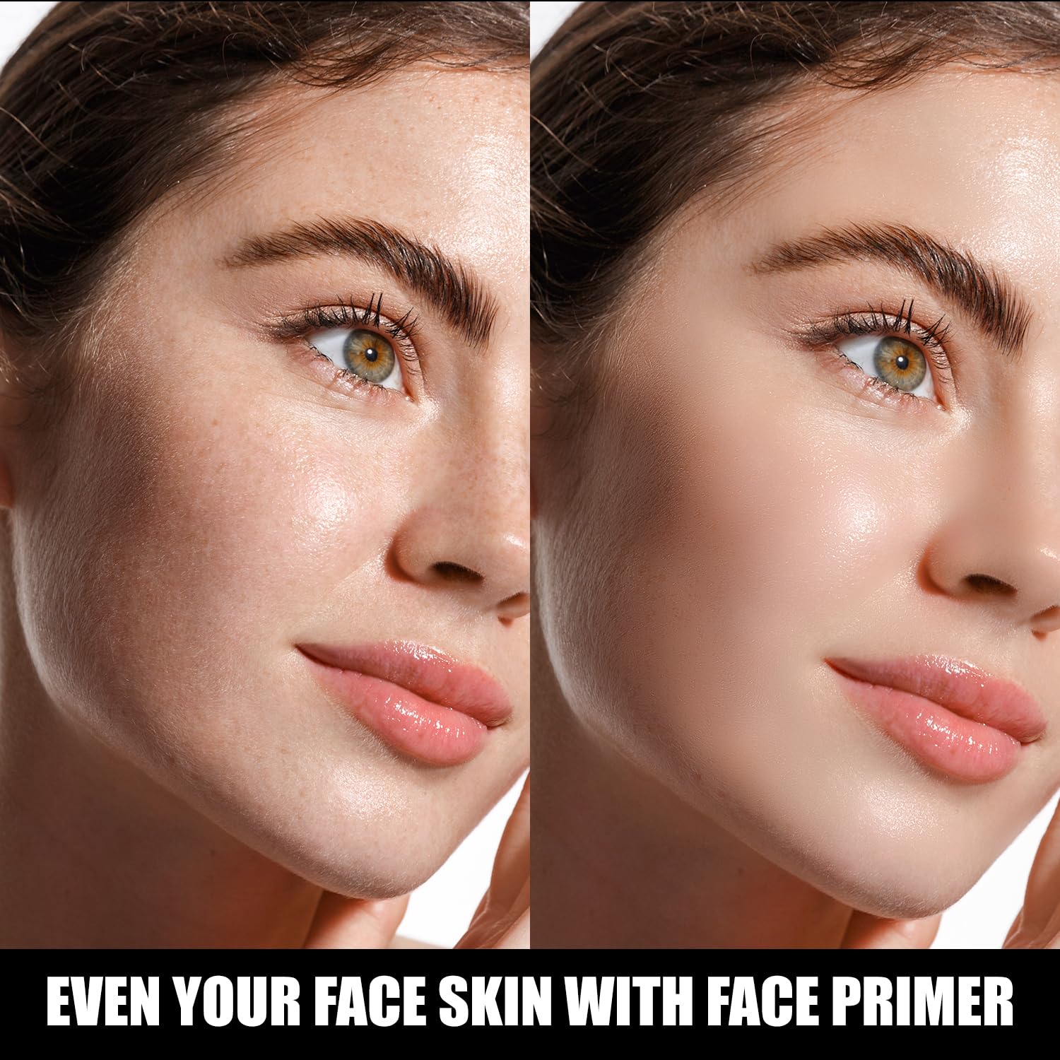 Close up of the lightweight texture of the Profusion Cosmetics face primer.