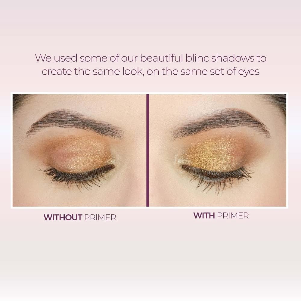 Blinc translucent eye shadow base packaging showing clean vegan formula details