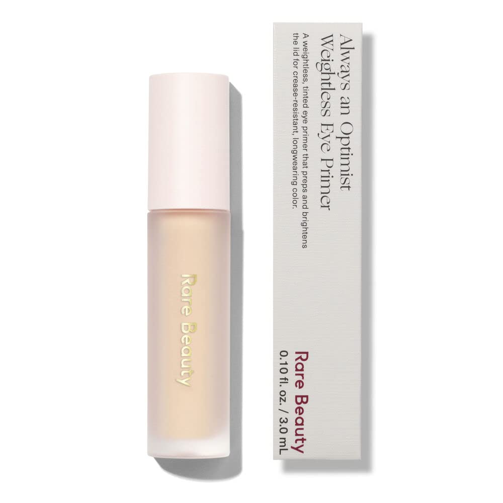 Authentic Rare Beauty by Selena Gomez weightless eye base for long lasting eyeshadow look