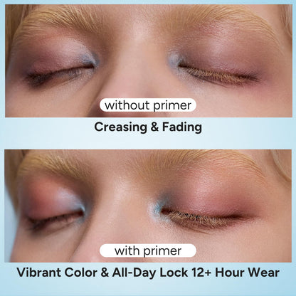Hydrating and cooling eyeshadow base primer for sensitive dry eyes