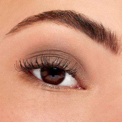 Sigma Beauty matte eyeshadow primer crayon in warm coffee shade Earthen open tip view