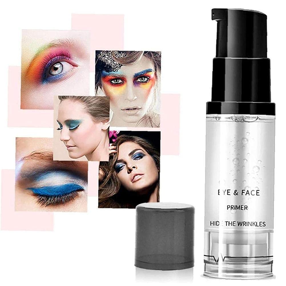 ZJchao evening complexion eye primer being blended out smoothly with fingertips