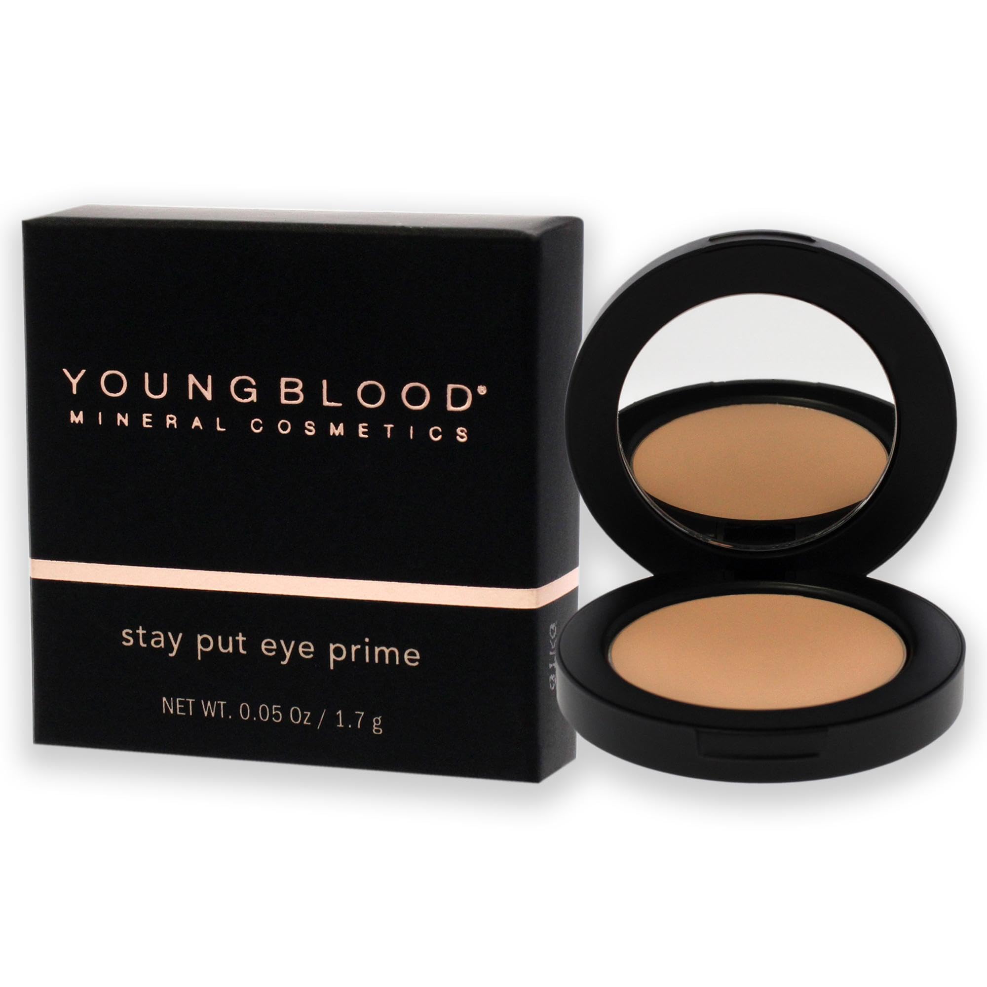 Youngblood mineral cosmetics crease free eye primer for long lasting vibrant eyeshadow wear