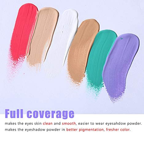 Waterproof eye primer packaging showing smudgeproof product details and 15ml size