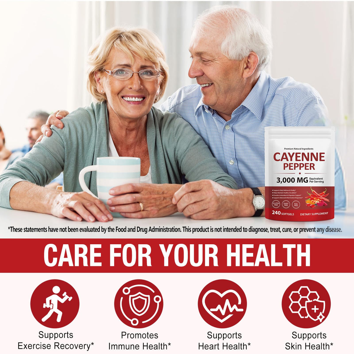 ZROGJBMK 3000 mg equivalent premium pepper capsules on plain backdrop