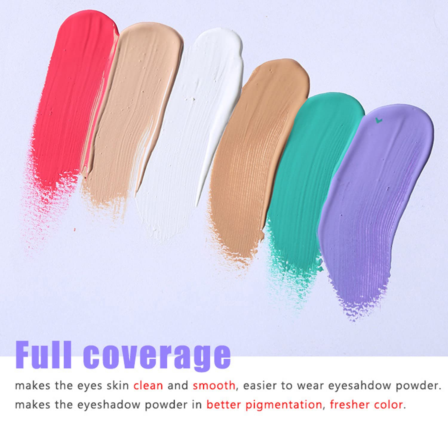 MAEPEOR long lasting eye makeup base for smudgeproof shadow wear