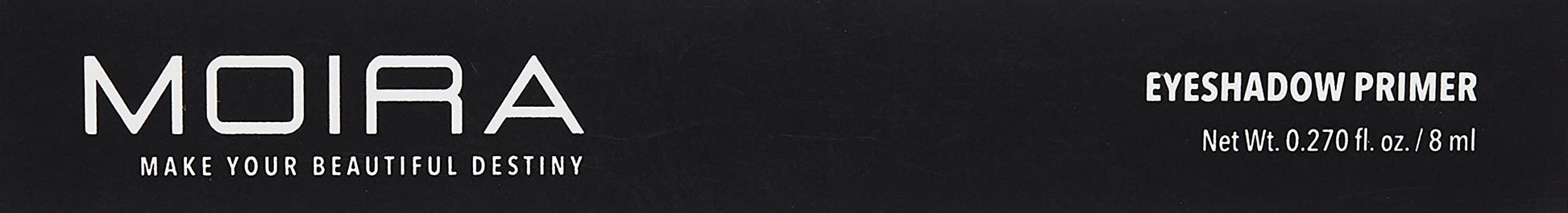 Moira crease proof water resistant eye base application texture on skin
