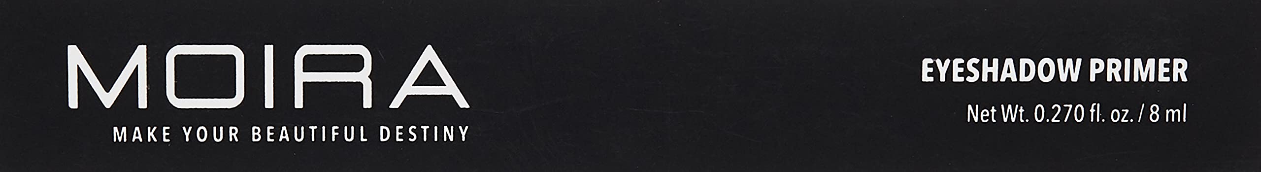 Moira crease proof water resistant eye base application texture on skin