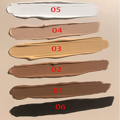 Fendy anti aging eye shadow primer potion color payoff comparison on skin