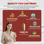 Vegan friendly cGMP certified cayenne pepper capsules for digestive health