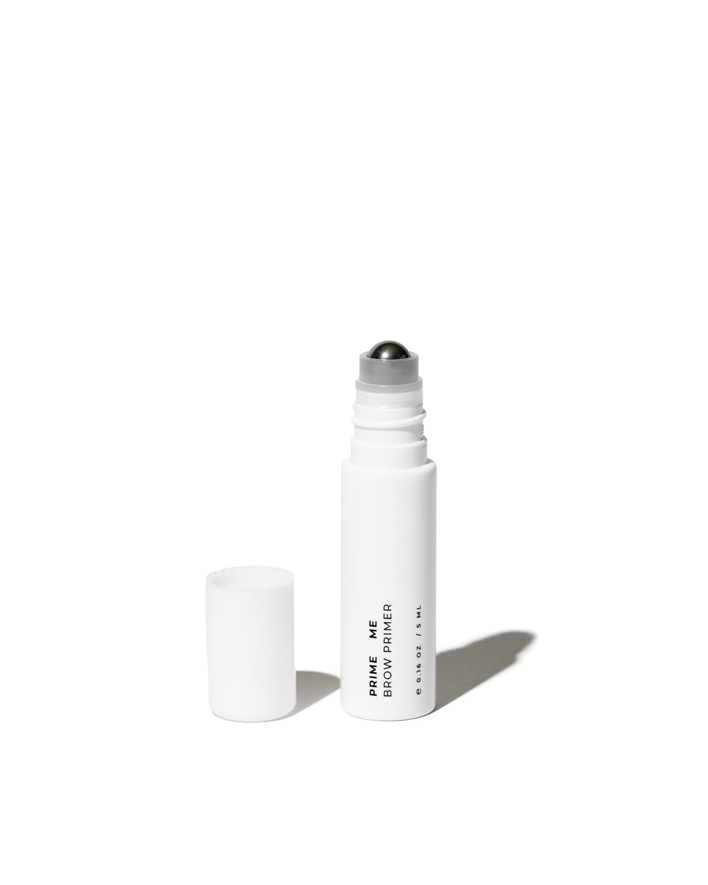 Smudge proof eyebrow makeup primer applicator showing clear texture for maximum grip