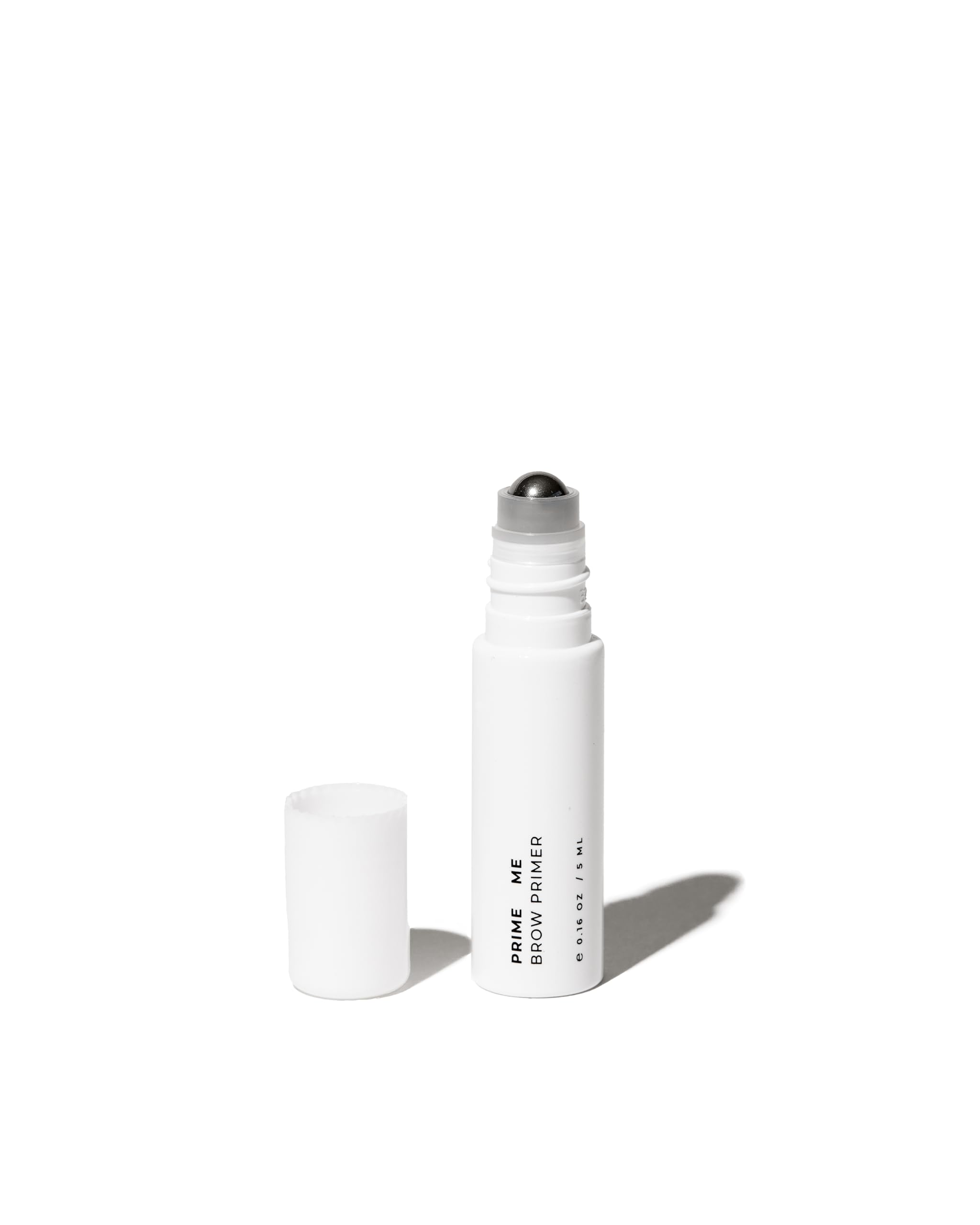 Smudge proof eyebrow makeup primer applicator showing clear texture for maximum grip