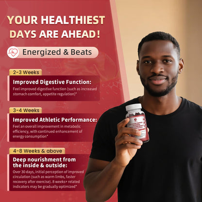 Natural thermogenic capsaicin supplement gummies for active lifestyle support