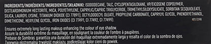Authentic imported crease proof eyelid primer formula in convenient travel friendly tube packaging