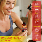 John Rambo premium 60 milliliter glass bottle of cayenne pepper and beetroot drops.