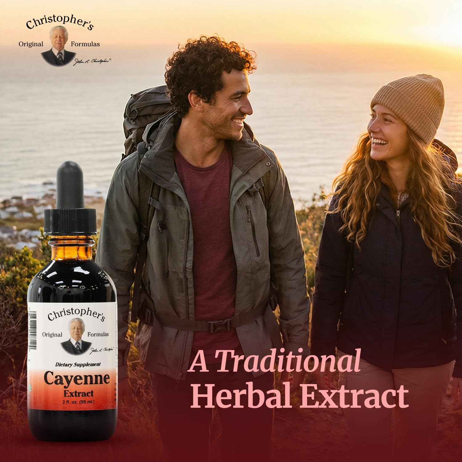 Back label view of the cardiovascular wellness herbal supplement displaying manufacturing quality standard text