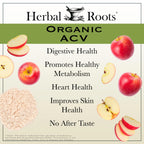 Herbal Roots imported USA organic dietary supplement vegan capsules close up