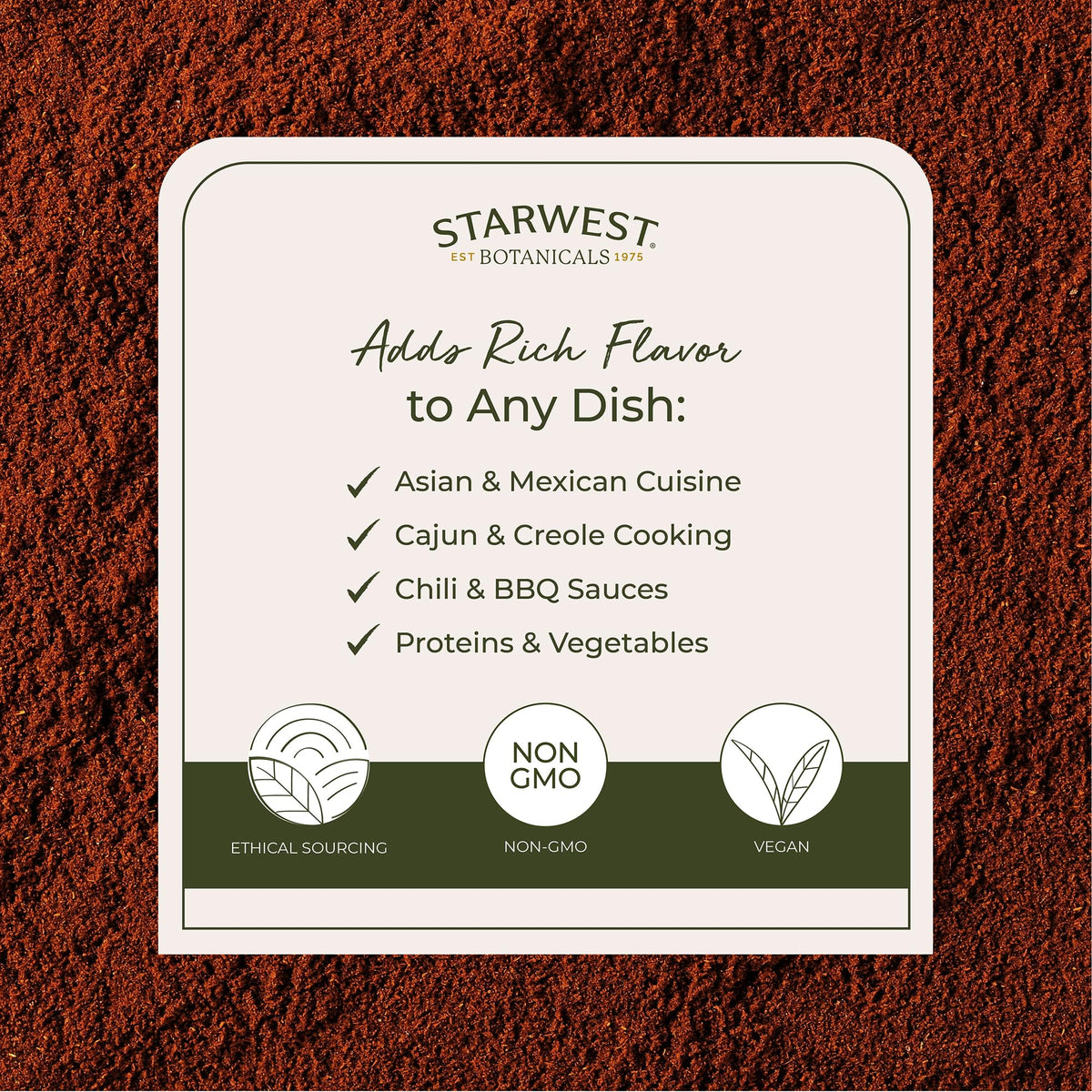 Starwest Botanicals certified organic non GMO kosher certification labels