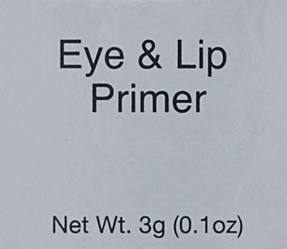 Waterproof eyeshadow and lipstick cream primer base pot with black screw top lid