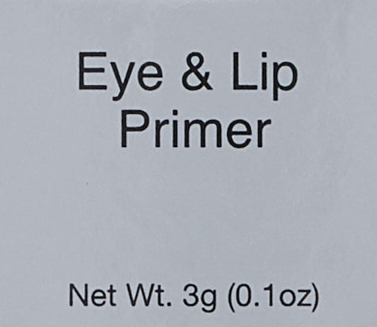 Waterproof eyeshadow and lipstick cream primer base pot with black screw top lid