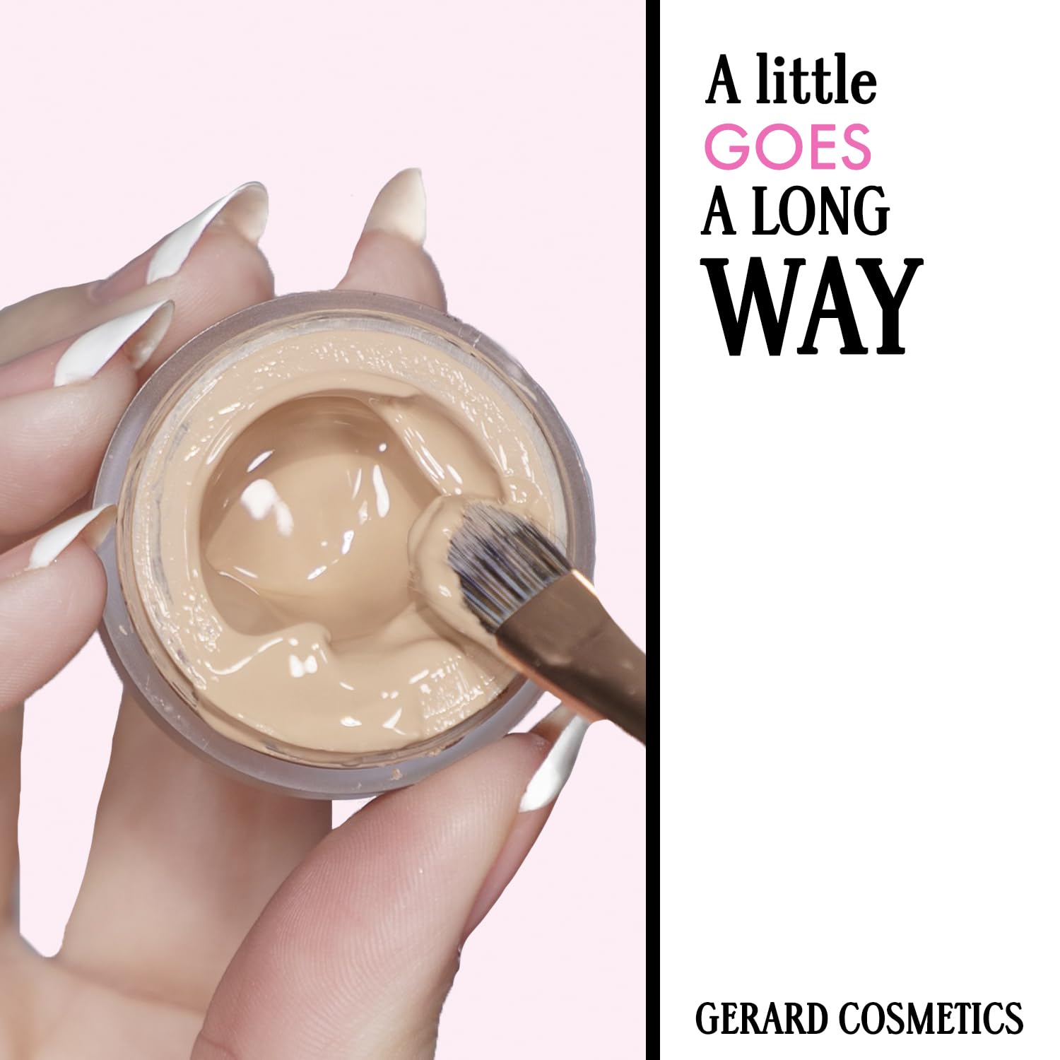 Gerard Cosmetics Clean Canvas Fair concealer pack shot showing product texture