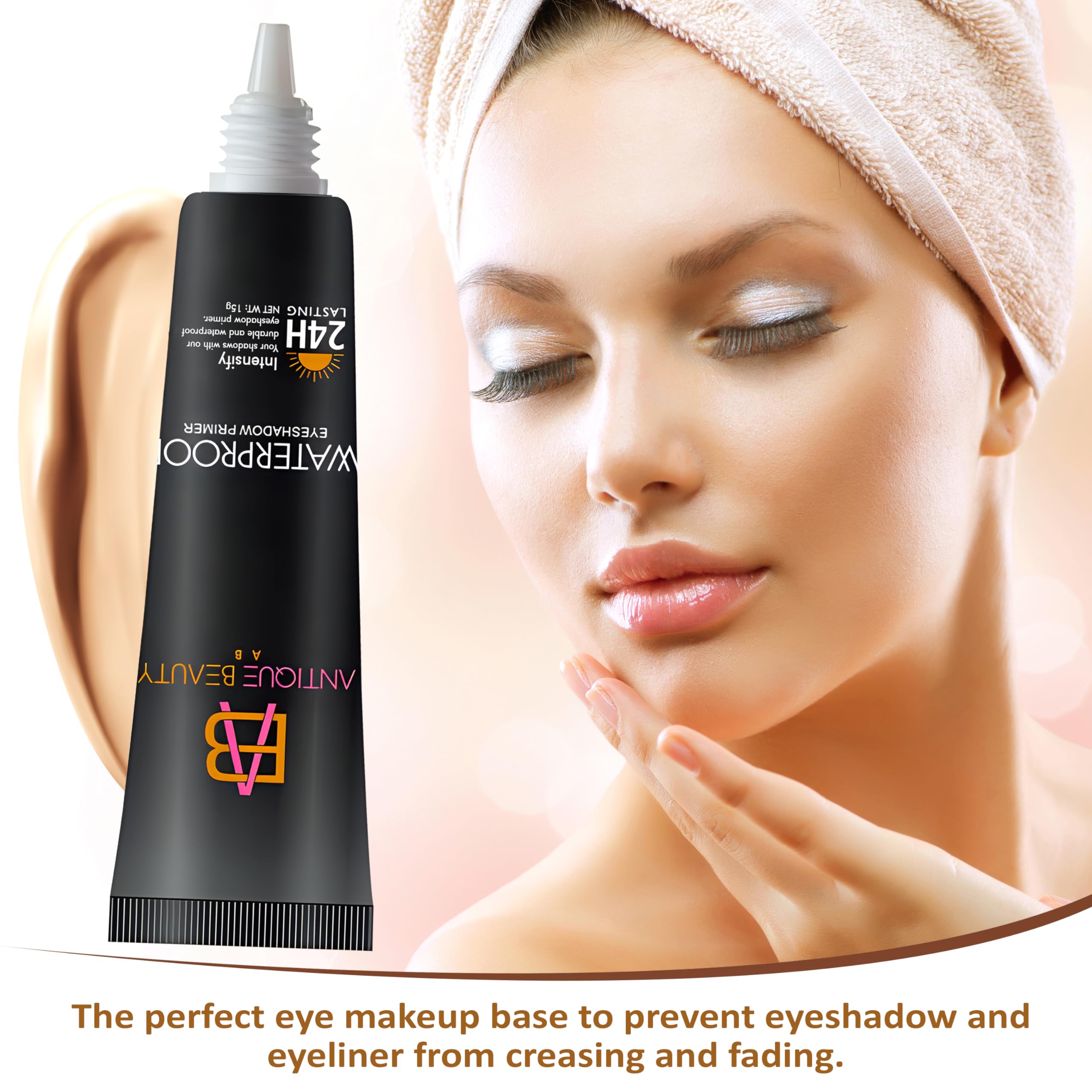 Antique Beauty 24 hour long lasting smudge proof primer formula