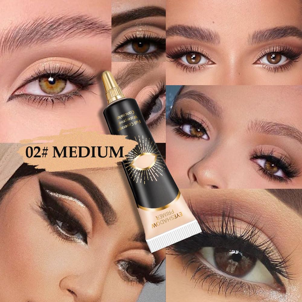 AVIERLL eye makeup base cream concealer texture swatch on skin