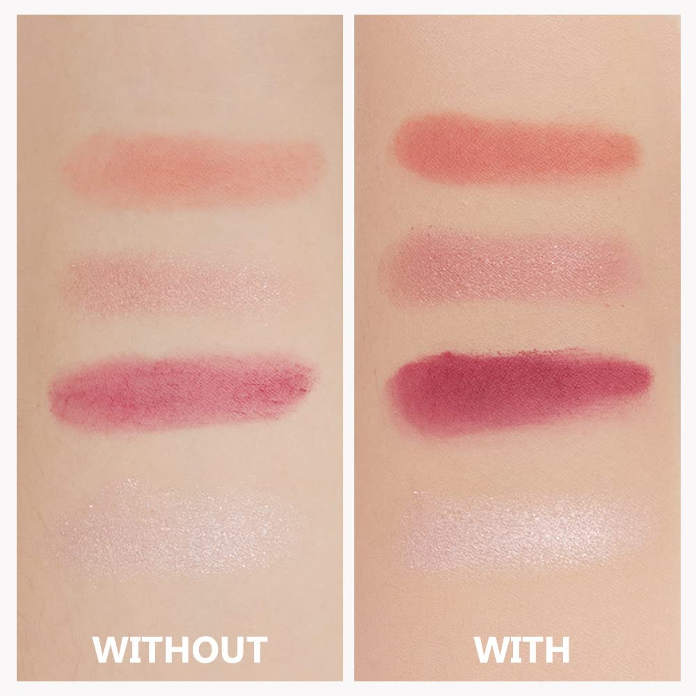 Waterproof eyeshadow primer by AVIERLL on a plain neutral background