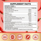 CNCHEF 18 in 1 botanical complex supplement facts and ingredients panel