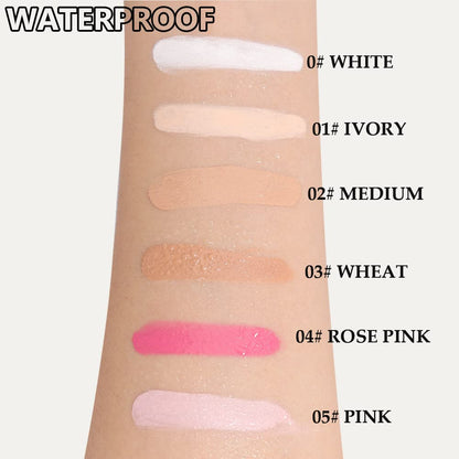 Full coverage waterproof cream concealer and eyeshadow base packaging details