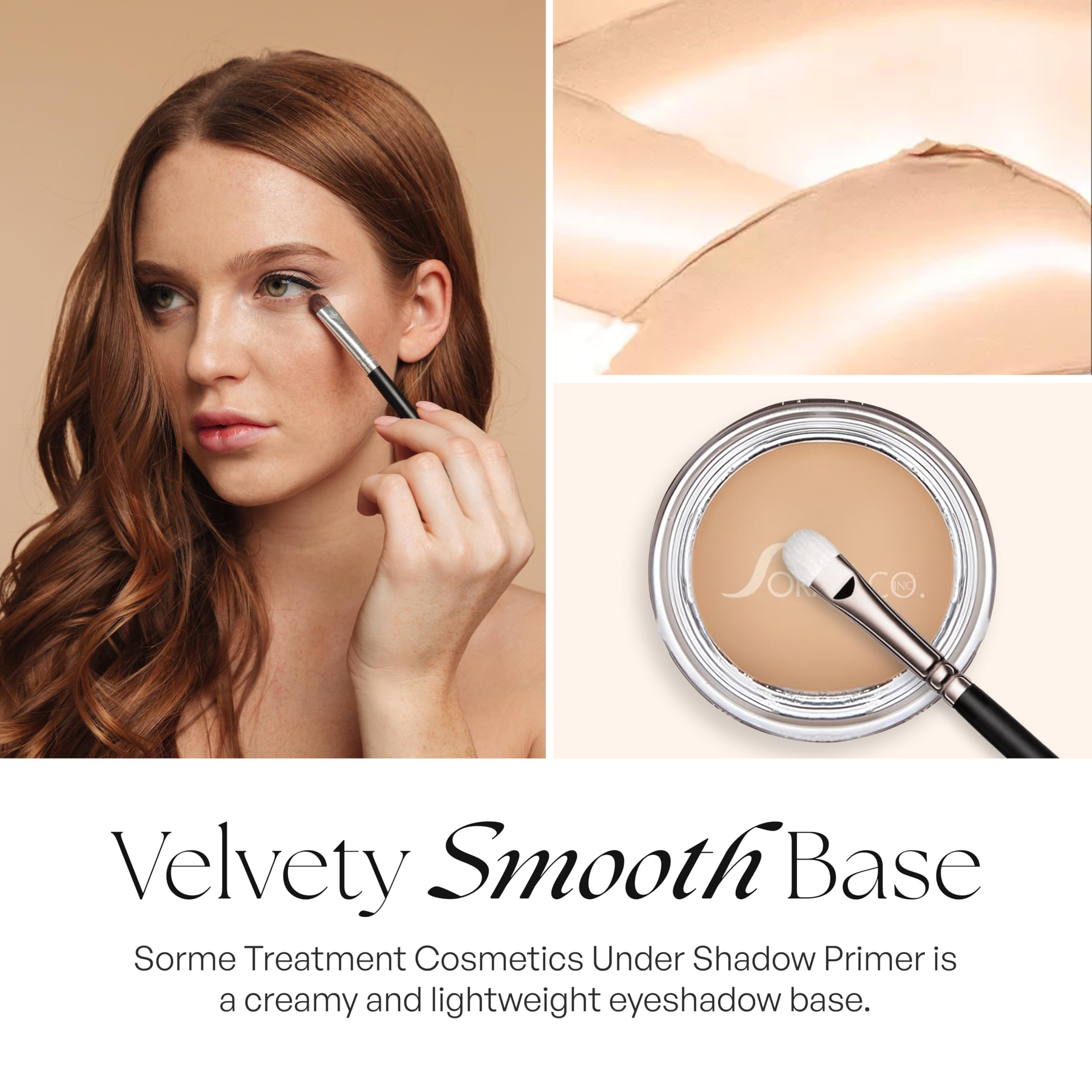Sorme Treatment Cosmetics Under Shadow Primer packaging highlighting antioxidant benefits