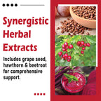 Close up of easy to swallow non GMO capsaicin softgels for leg vein and heart support