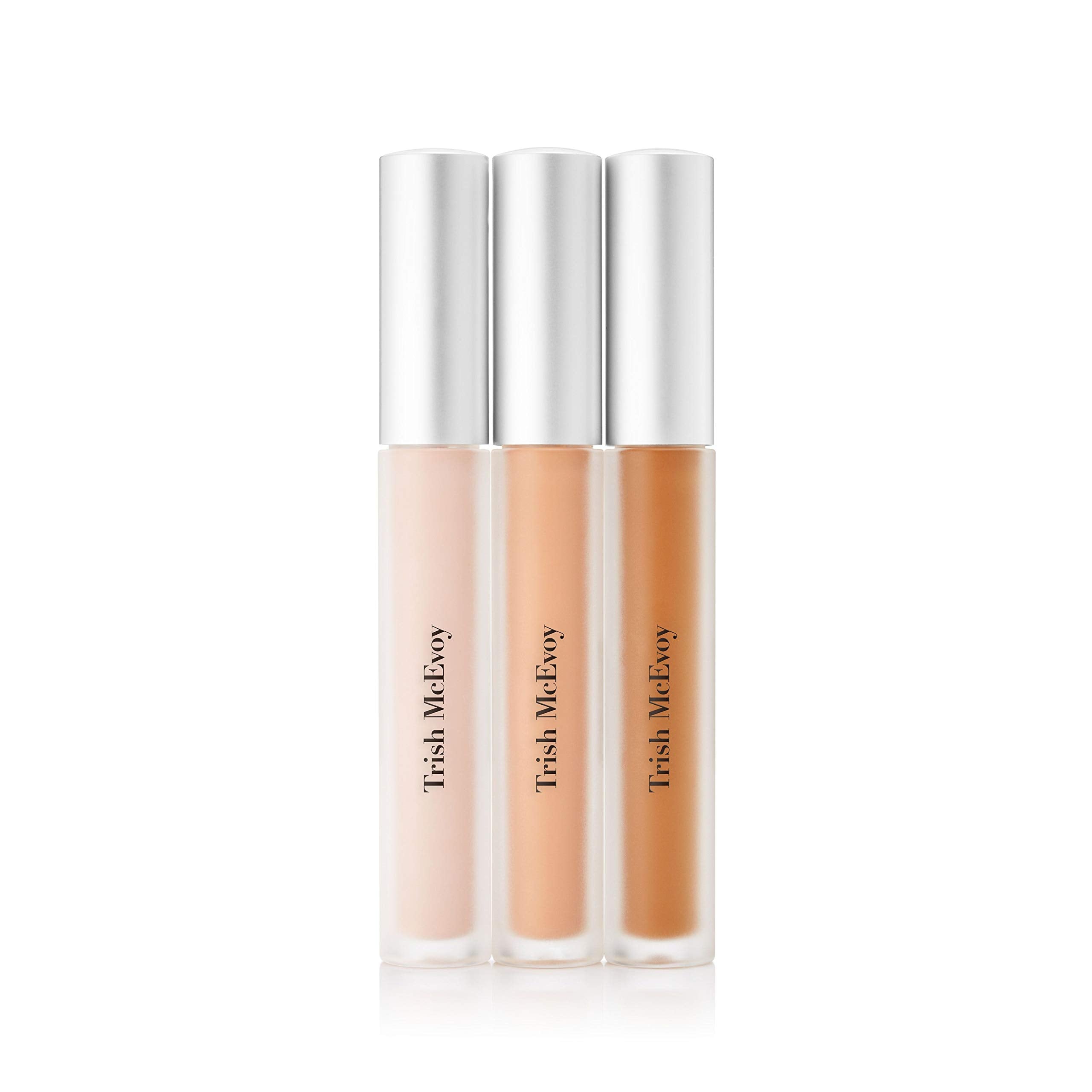 Under eye treatment and brightener fluid ounce details on product box close up.