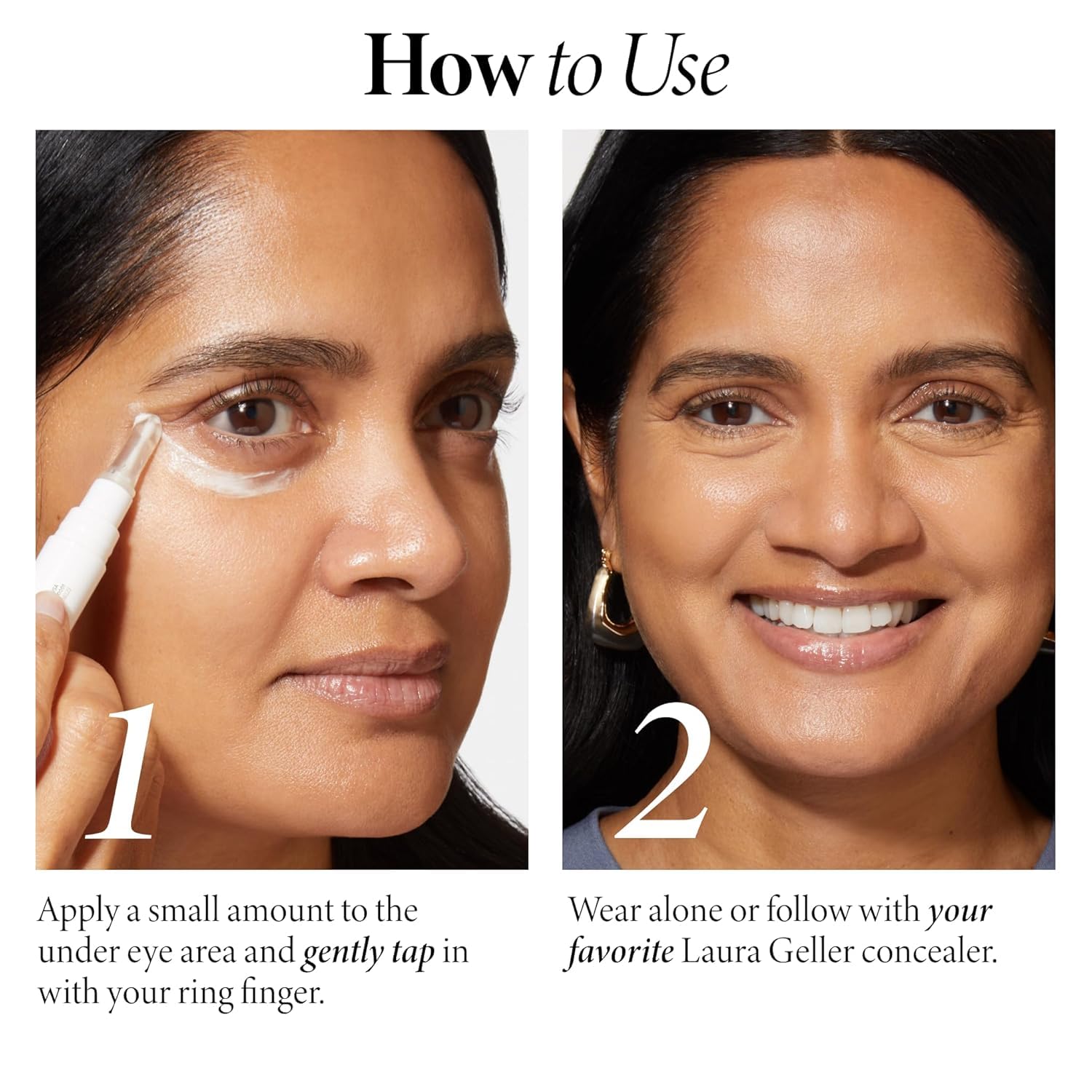 Waterproof eye spackle primer universal shade swatched on hand