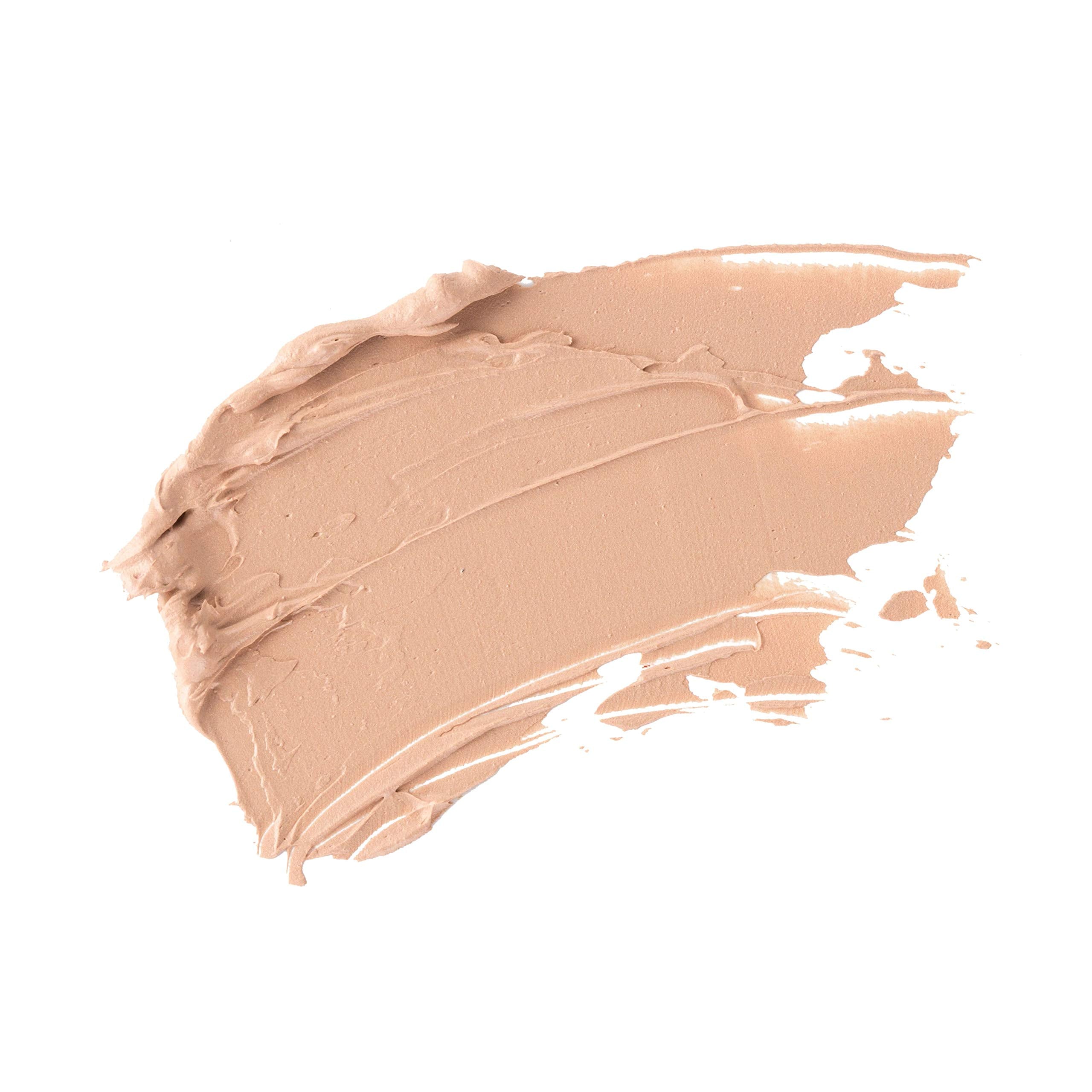 Trish McEvoy eyeshadow primer applicator wand showing cream texture