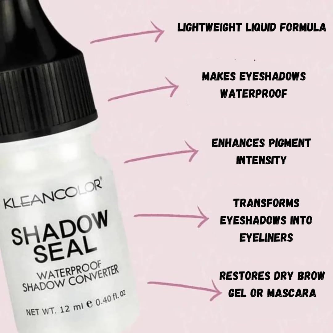 Liquid makeup converter for turning powder eyeshadow into waterproof eyeliner