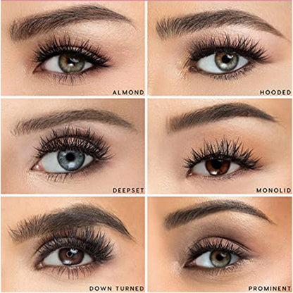 Luxillia professional magnetic eyelash set unboxed displaying premium synthetic fibers.