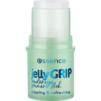 Essence Jelly Grip eye primer stick twisted up showing the cooling gel texture