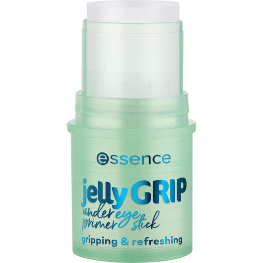 Essence Jelly Grip eye primer stick twisted up showing the cooling gel texture