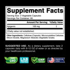 Chamomile flower extract apigenin 100mg vegetarian capsules capsule size and form overview