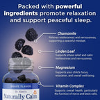 Rhoziva Kids Calm Magnesium supplement bottle displaying children health and relaxation benefits