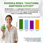 Premium Ultra Herbs 11-in-1 formula capsules displaying Chamomile and Valerian Root extract inclusions.
