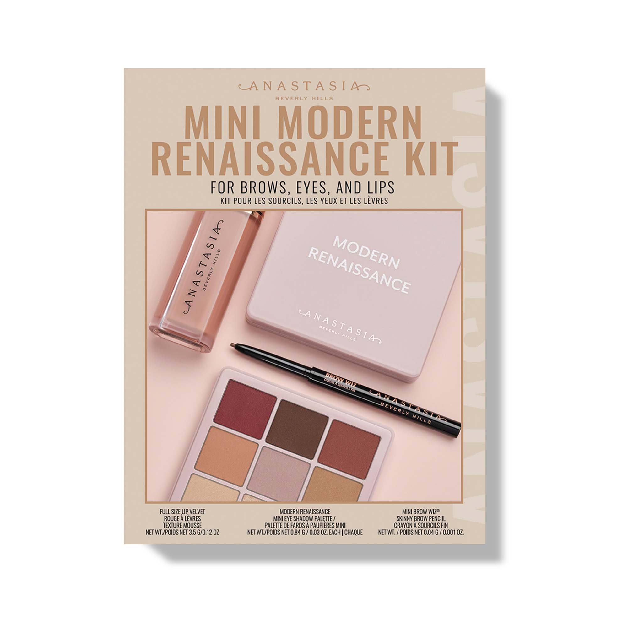Open Anastasia Beverly Hills mini eyeshadow palette with 9 shades