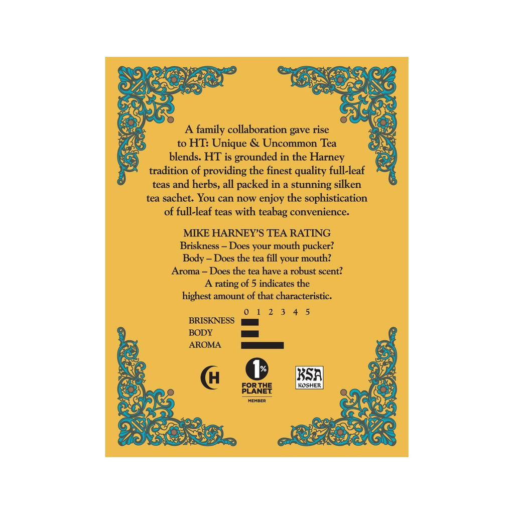 Harney and Sons caffeine free floral tisane yellow and blue multi pack