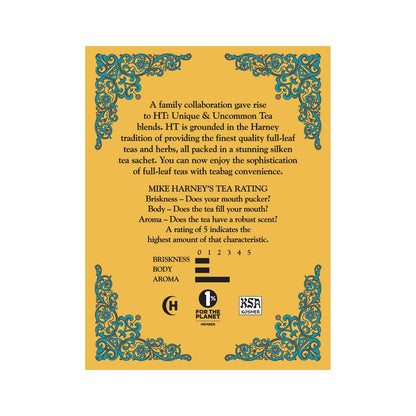 Harney and Sons caffeine free floral tisane yellow and blue multi pack