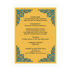 Authentic Harney and Sons herbal tea showing ingredients and silken sachets