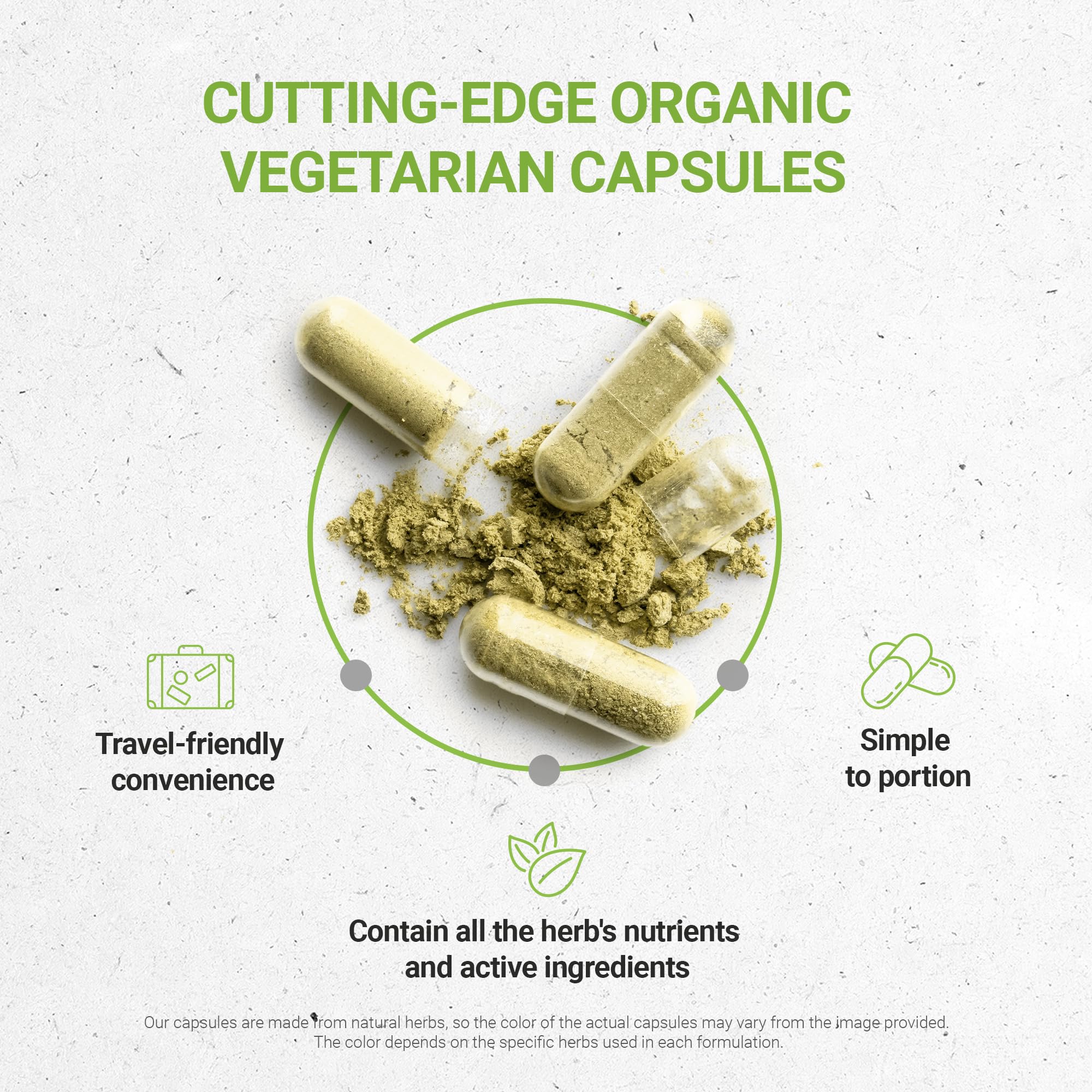 Secrets of the Tribe Cardamom 120 vegetarian capsules supplement label showing organic certification ingredients
