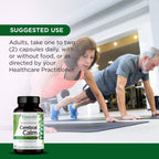 Emerald Labs Cerebral Calm premium calming supplement bottle standing upright on a clean retail shelf setup.