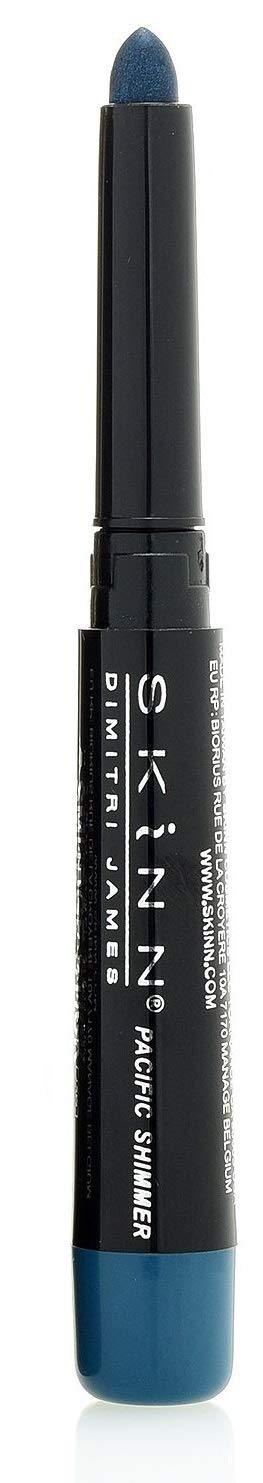 Close up of Emerald and Pacific Shimmer eyeliner pencil tips