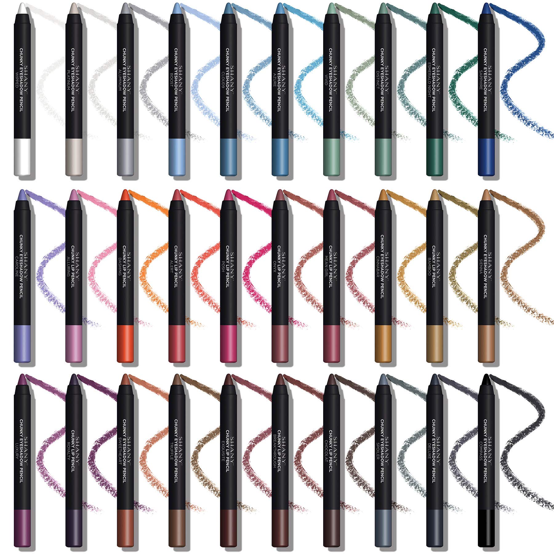 Esmeral Night eyeshadow pencil with Vitamin E and Aloe Vera